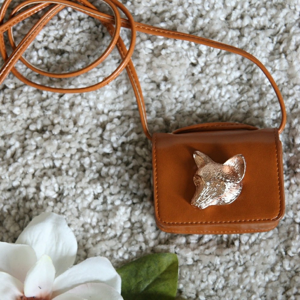 Tiny over the shoulder purse